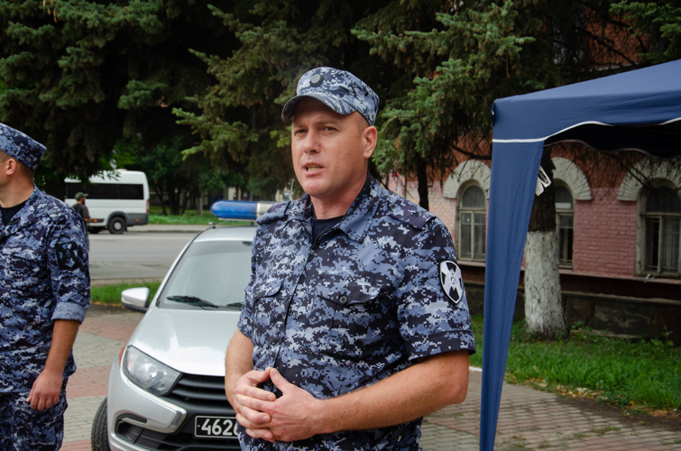 В Пензу прибыл росгвардейский агитмобиль ПФО «Защитник будущего»