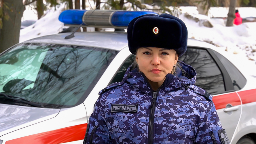 Боец Росгвардии Екатерина Суслова стала героем рубрики "Знай наших"