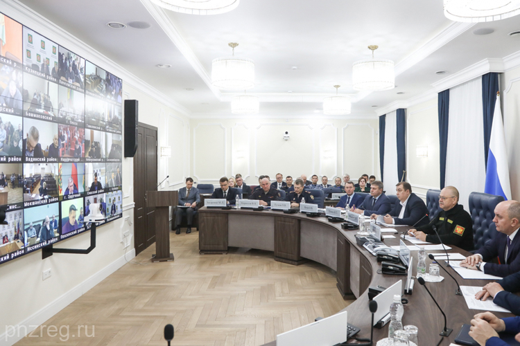Представители Вневедомственной охраны приняли участие в заседании Антитеррористической комиссии Пензенской области 