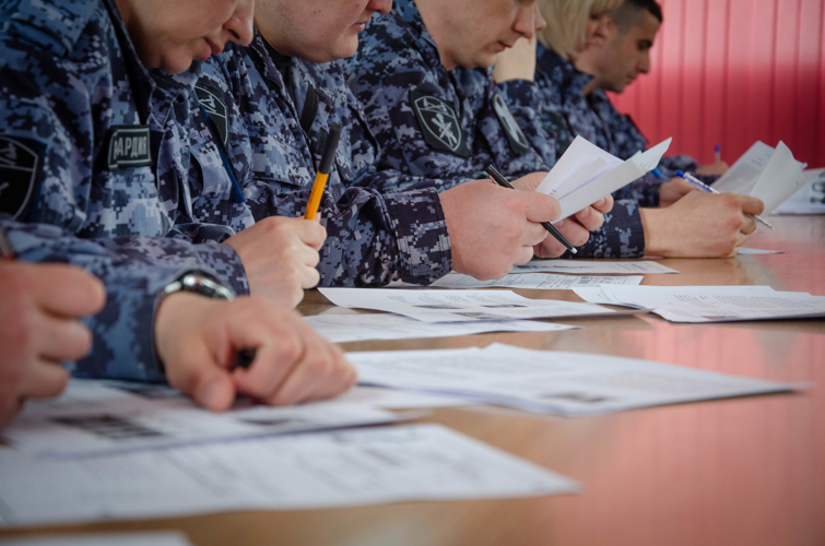 В Пензенской области росгвардейцы приняли участие в «Диктанте Победы»